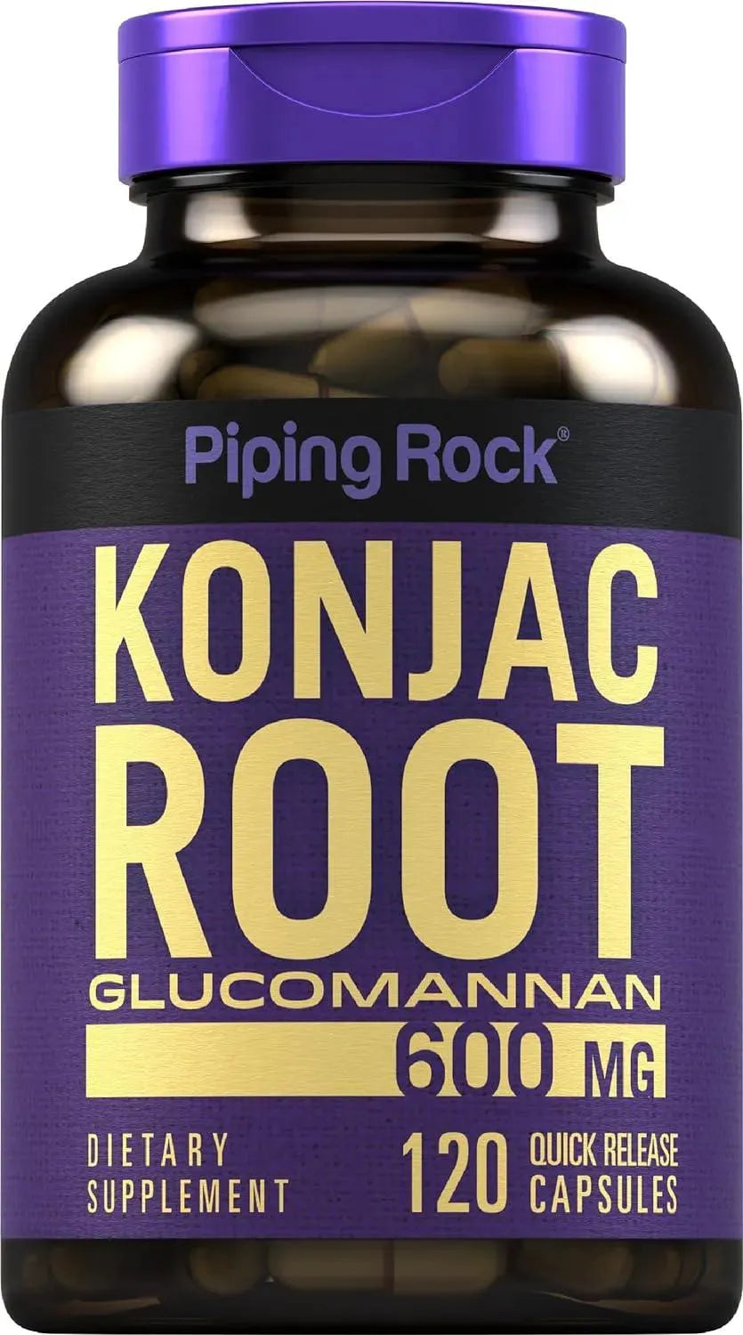 PIPING ROCK - Piping Rock Konjac Root Glucomannan 600Mg. 120 Capsulas - The Red Vitamin MX - Suplementos Alimenticios - {{ shop.shopifyCountryName }}
