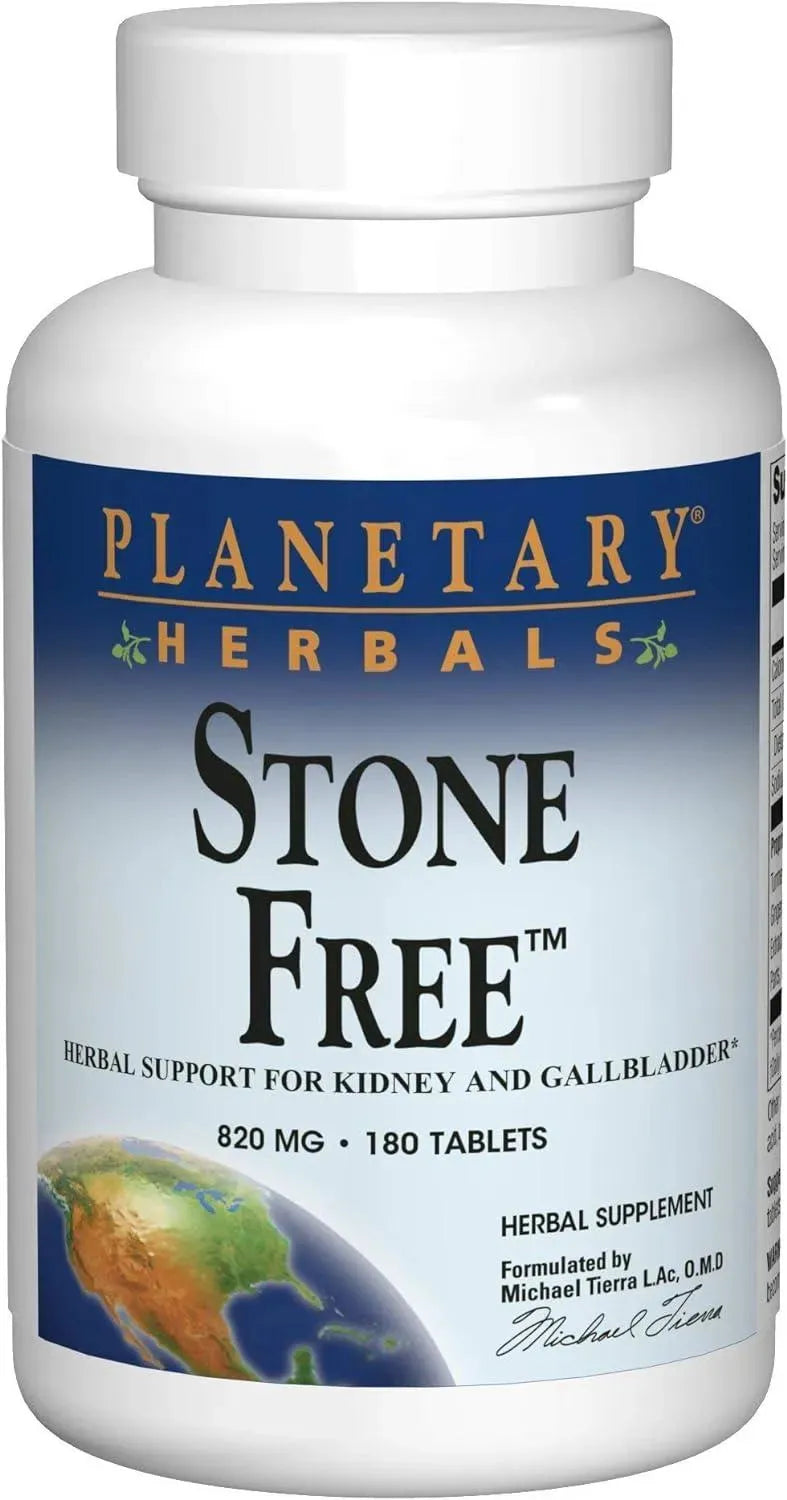 PLANETARY HERBALS - Planetary Herbals Stone Free 820Mg. 120 Tabletas - The Red Vitamin MX - Suplementos Alimenticios - {{ shop.shopifyCountryName }}