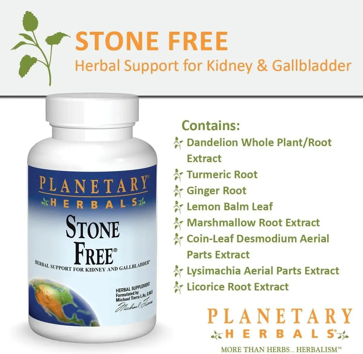 PLANETARY HERBALS - Planetary Herbals Stone Free 820Mg. 120 Tabletas - The Red Vitamin MX - Suplementos Alimenticios - {{ shop.shopifyCountryName }}