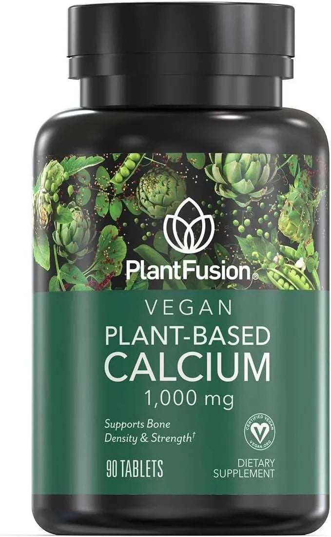 PLANT FUSION - PlantFusion Vegan Calcium 1000Mg. 90 Tabletas - The Red Vitamin MX - Suplementos Alimenticios - {{ shop.shopifyCountryName }}
