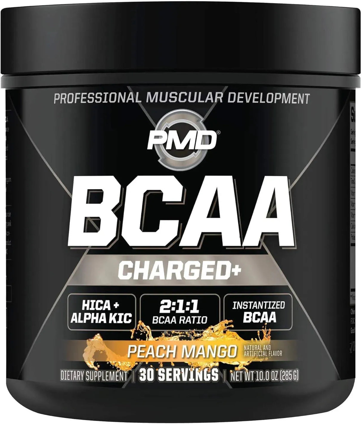PMD - PMD Sports BCAA Charged Delicious Amino Acid Drink Mix Peach Mango 30 Servicios 285Gr. - The Red Vitamin MX - Suplementos Alimenticios - {{ shop.shopifyCountryName }}