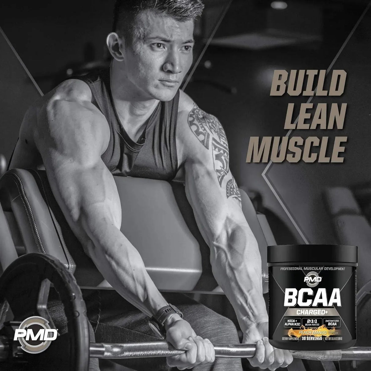 PMD - PMD Sports BCAA Charged Delicious Amino Acid Drink Mix Peach Mango 30 Servicios 285Gr. - The Red Vitamin MX - Suplementos Alimenticios - {{ shop.shopifyCountryName }}