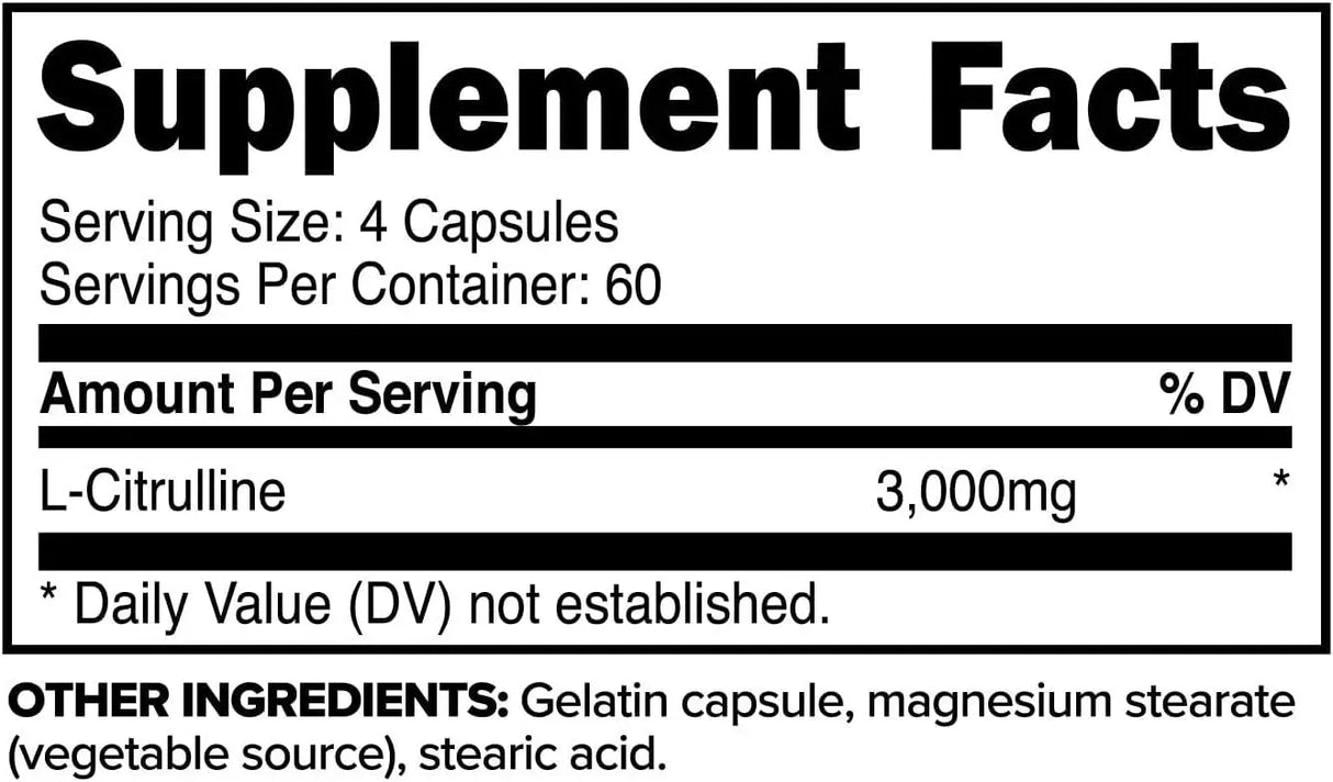 PRIMAFORCE - Primaforce L-Citrulline 3000Mg. 240 Capsulas - The Red Vitamin MX - Suplementos Alimenticios - {{ shop.shopifyCountryName }}