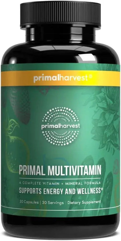 PRIMAL HARVEST - Primal Harvest Multivitamin for Women and Men 30 Capsulas - The Red Vitamin MX - Suplementos Alimenticios - {{ shop.shopifyCountryName }}