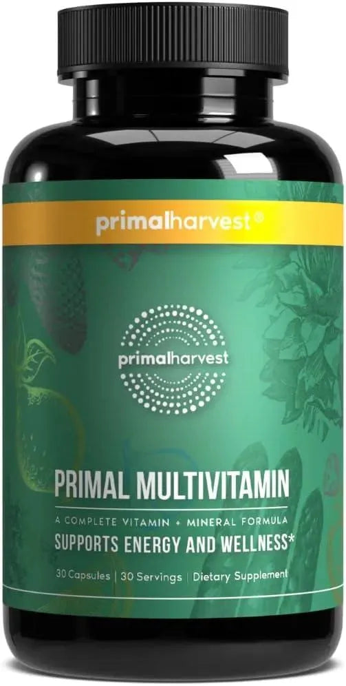 PRIMAL HARVEST - Primal Harvest Multivitamin for Women and Men 30 Capsulas - The Red Vitamin MX - Suplementos Alimenticios - {{ shop.shopifyCountryName }}