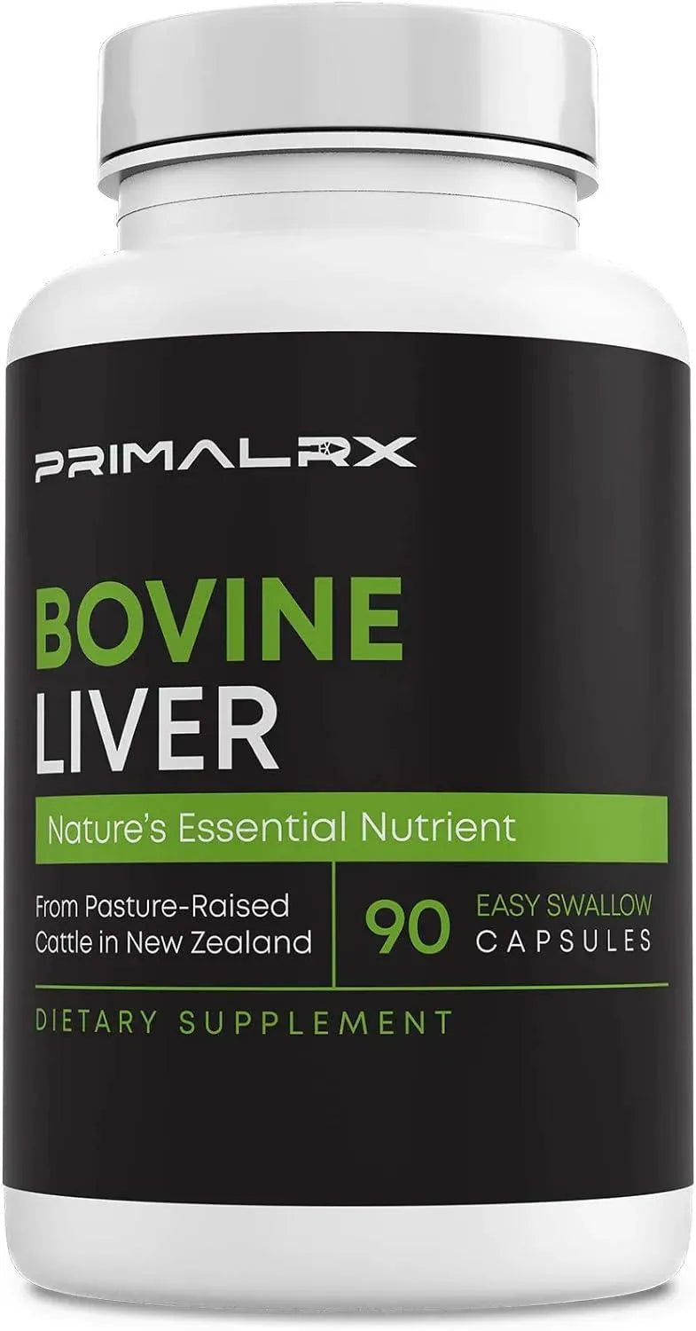 PRIMALRX - Primalrx Bovine Liver: Grass Fed Beef Liver 90 Capsulas - The Red Vitamin MX - Suplementos Alimenticios - {{ shop.shopifyCountryName }}