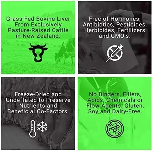 PRIMALRX - Primalrx Bovine Liver: Grass Fed Beef Liver 90 Capsulas - The Red Vitamin MX - Suplementos Alimenticios - {{ shop.shopifyCountryName }}