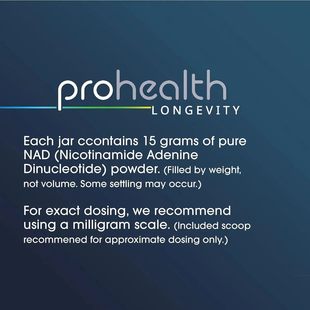 PRO HEALTH LONGEVITY - ProHealth NAD+ Pro Powder 15Gr. - The Red Vitamin MX - Suplementos Alimenticios - {{ shop.shopifyCountryName }}