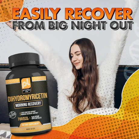 PRODIGY LIFE - Prodigy Life Dihydromyricetin (DHM) 400Mg. 30 Capsulas - The Red Vitamin MX - Suplementos Alimenticios - {{ shop.shopifyCountryName }}