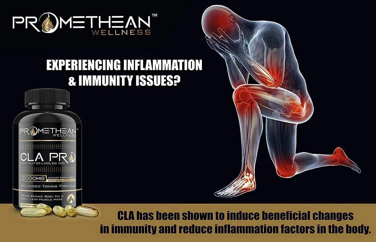 PROMETHEAN WELLNESS - Promethean Wellness Vegan CLA Pro 2000Mg. 120 Capsulas Blandas - The Red Vitamin MX - Suplementos Alimenticios - {{ shop.shopifyCountryName }}