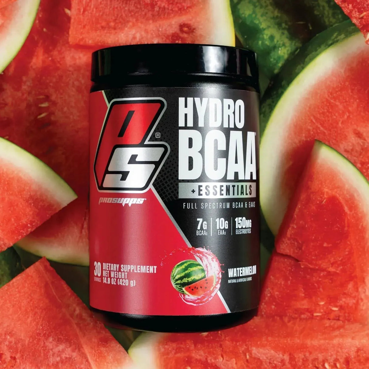 PROSUPPS - PROSUPPS HydroBCAA BCAA/EAA Full Spectrum Matrix Watermelon 30 Servicios 420Gr. - The Red Vitamin MX - Suplementos Alimenticios - {{ shop.shopifyCountryName }}