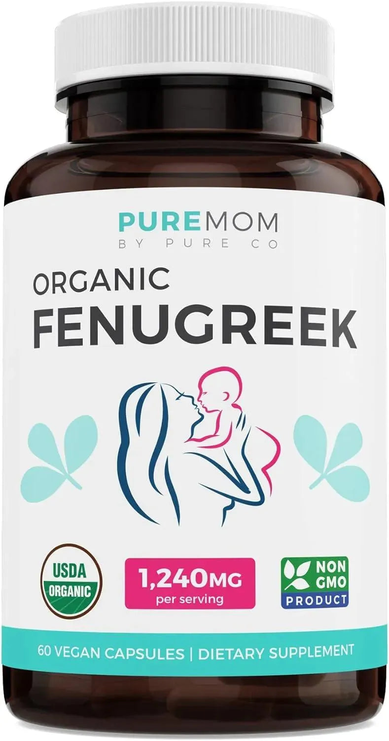 PURE CO - Pure Co. Organic Fenugreek 60 Capsulas - The Red Vitamin MX - Suplementos Alimenticios - {{ shop.shopifyCountryName }}