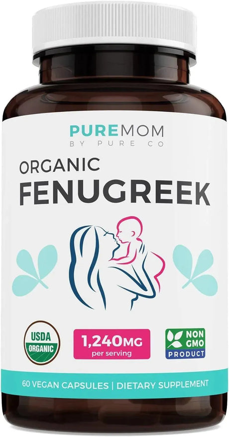 PURE CO - Pure Co. Organic Fenugreek 60 Capsulas - The Red Vitamin MX - Suplementos Alimenticios - {{ shop.shopifyCountryName }}