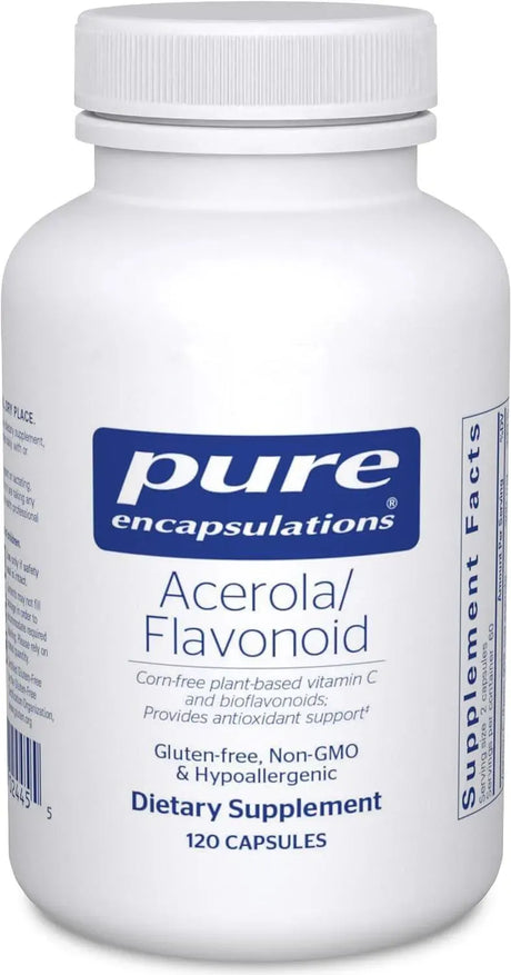 PURE ENCAPSULATIONS - Pure Encapsulations Acerola/Flavonoid 120 Capsulas - The Red Vitamin MX - Suplementos Alimenticios - {{ shop.shopifyCountryName }}