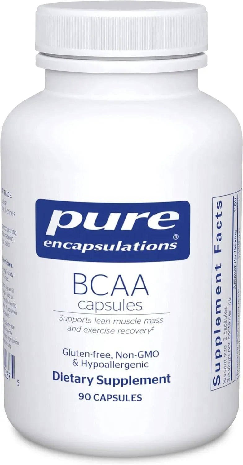 PURE ENCAPSULATIONS - Pure Encapsulations BCAA 90 Capsulas - The Red Vitamin MX - Suplementos Alimenticios - {{ shop.shopifyCountryName }}