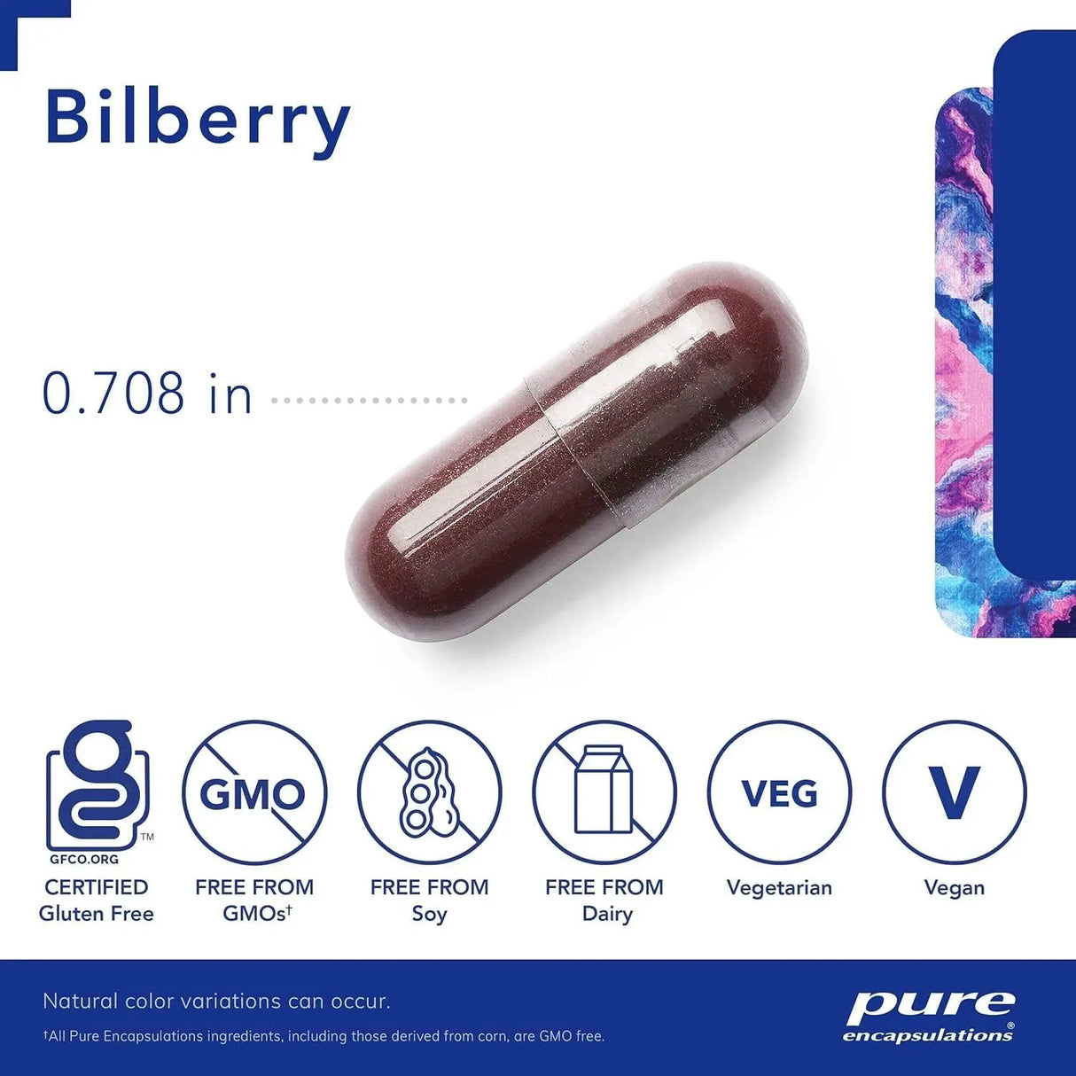 PURE ENCAPSULATIONS - Pure Encapsulations Bilberry 160Mg. 120 Capsulas - The Red Vitamin MX - Suplementos Alimenticios - {{ shop.shopifyCountryName }}