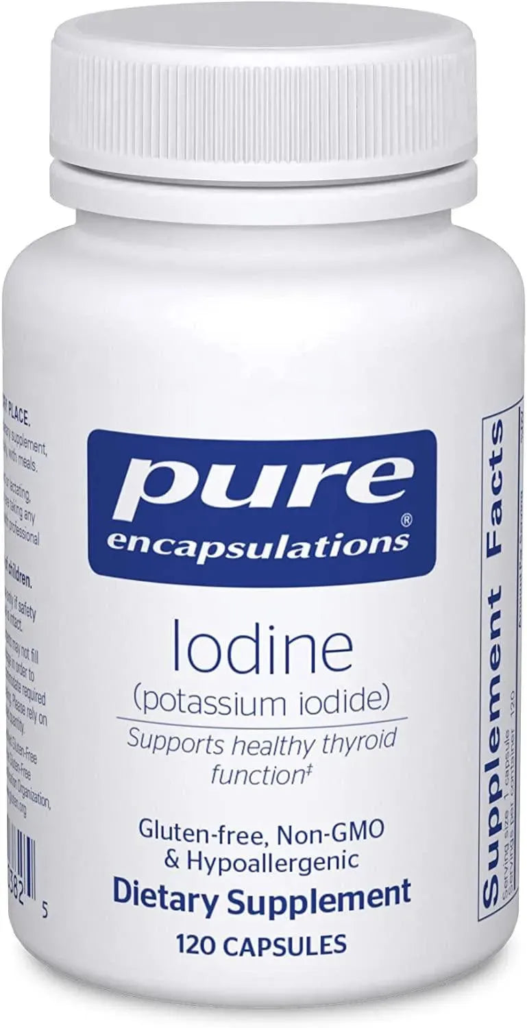 PURE ENCAPSULATIONS - Pure Encapsulations Iodine 120 Capsulas - The Red Vitamin MX - Suplementos Alimenticios - {{ shop.shopifyCountryName }}