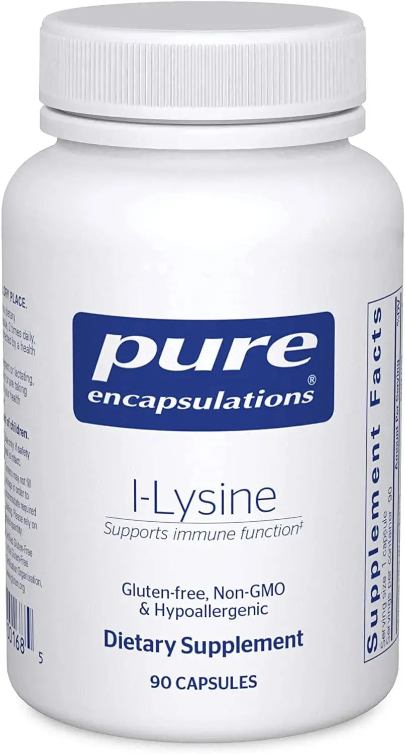 PURE ENCAPSULATIONS - Pure Encapsulations L-Lysine 90 Capsulas - The Red Vitamin MX - Suplementos Alimenticios - {{ shop.shopifyCountryName }}