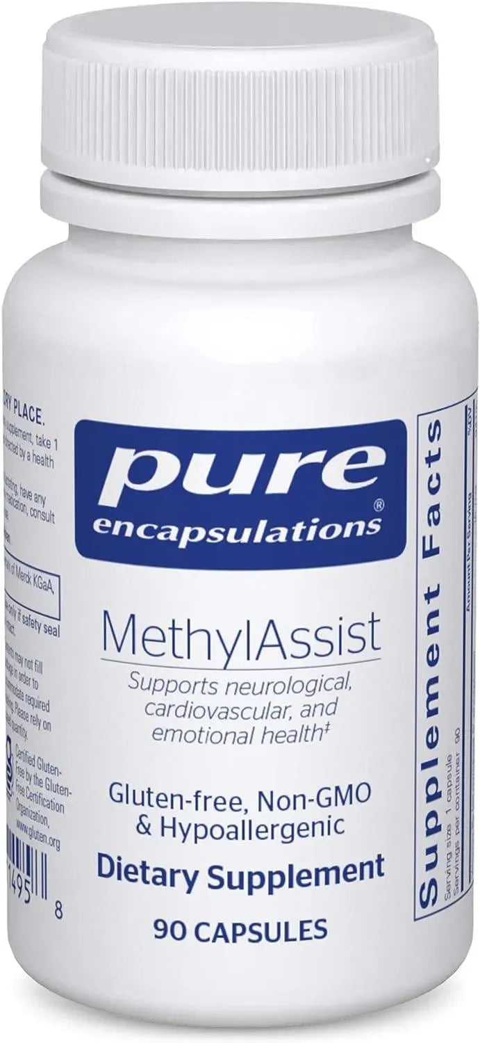 PURE ENCAPSULATIONS - Pure Encapsulations MethylAssist 90 Capsulas - The Red Vitamin MX - Suplementos Alimenticios - {{ shop.shopifyCountryName }}