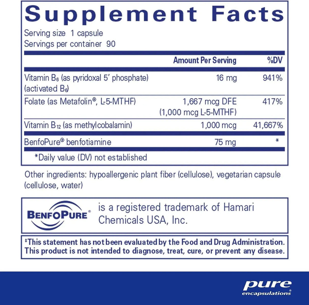 PURE ENCAPSULATIONS - Pure Encapsulations MethylAssist 90 Capsulas - The Red Vitamin MX - Suplementos Alimenticios - {{ shop.shopifyCountryName }}