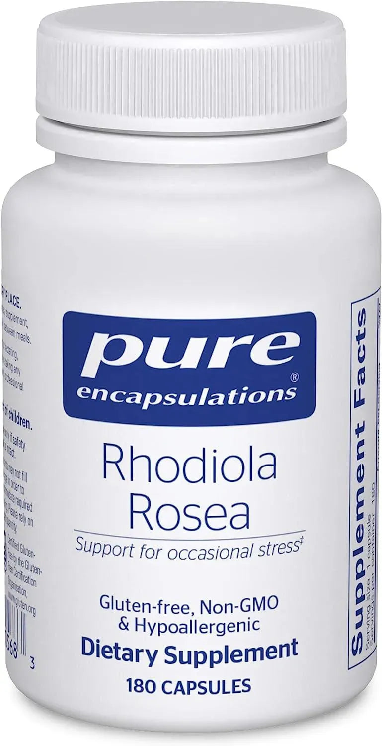 PURE ENCAPSULATIONS - Pure Encapsulations Rhodiola Rosea 180 Capsulas - The Red Vitamin MX - Suplementos Alimenticios - {{ shop.shopifyCountryName }}