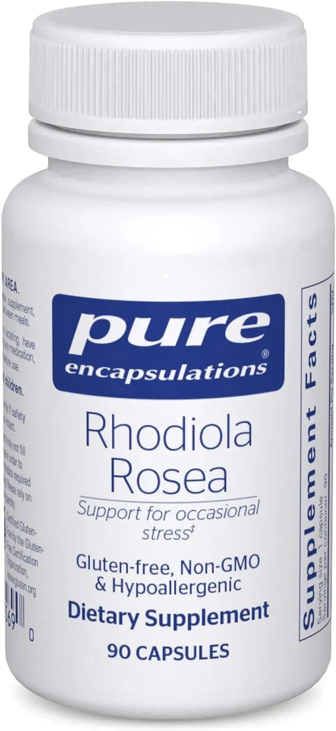 PURE ENCAPSULATIONS - Pure Encapsulations Rhodiola Rosea 90 Capsulas - The Red Vitamin MX - Suplementos Alimenticios - {{ shop.shopifyCountryName }}