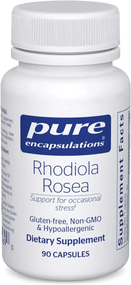 PURE ENCAPSULATIONS - Pure Encapsulations Rhodiola Rosea 90 Capsulas - The Red Vitamin MX - Suplementos Alimenticios - {{ shop.shopifyCountryName }}