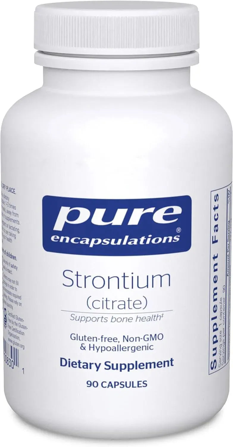 PURE ENCAPSULATIONS - Pure Encapsulations Strontium 90 Capsulas - The Red Vitamin MX - Suplementos Alimenticios - {{ shop.shopifyCountryName }}