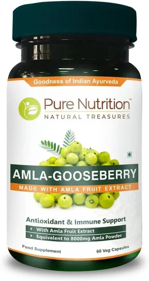 PURE NUTRITION - Pure Nutrition Amla Extract 1000Mg. 60 Capsulas - The Red Vitamin MX - Suplementos Alimenticios - {{ shop.shopifyCountryName }}
