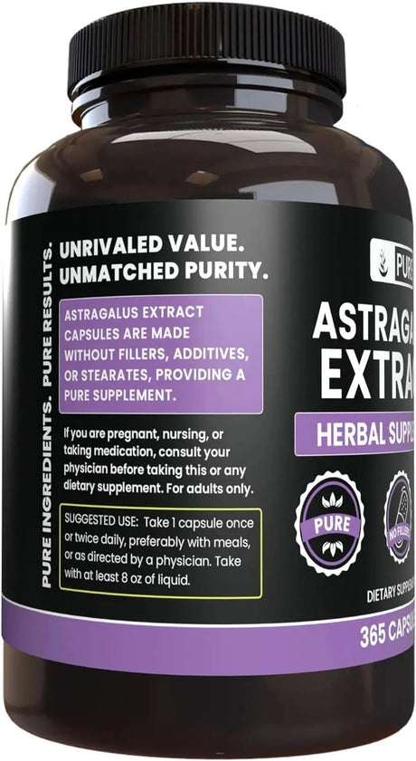 PURE ORIGINAL INGREDIENTS - Pure Original Ingredients Astragalus 365 Capsulas - The Red Vitamin MX - Suplementos Alimenticios - {{ shop.shopifyCountryName }}