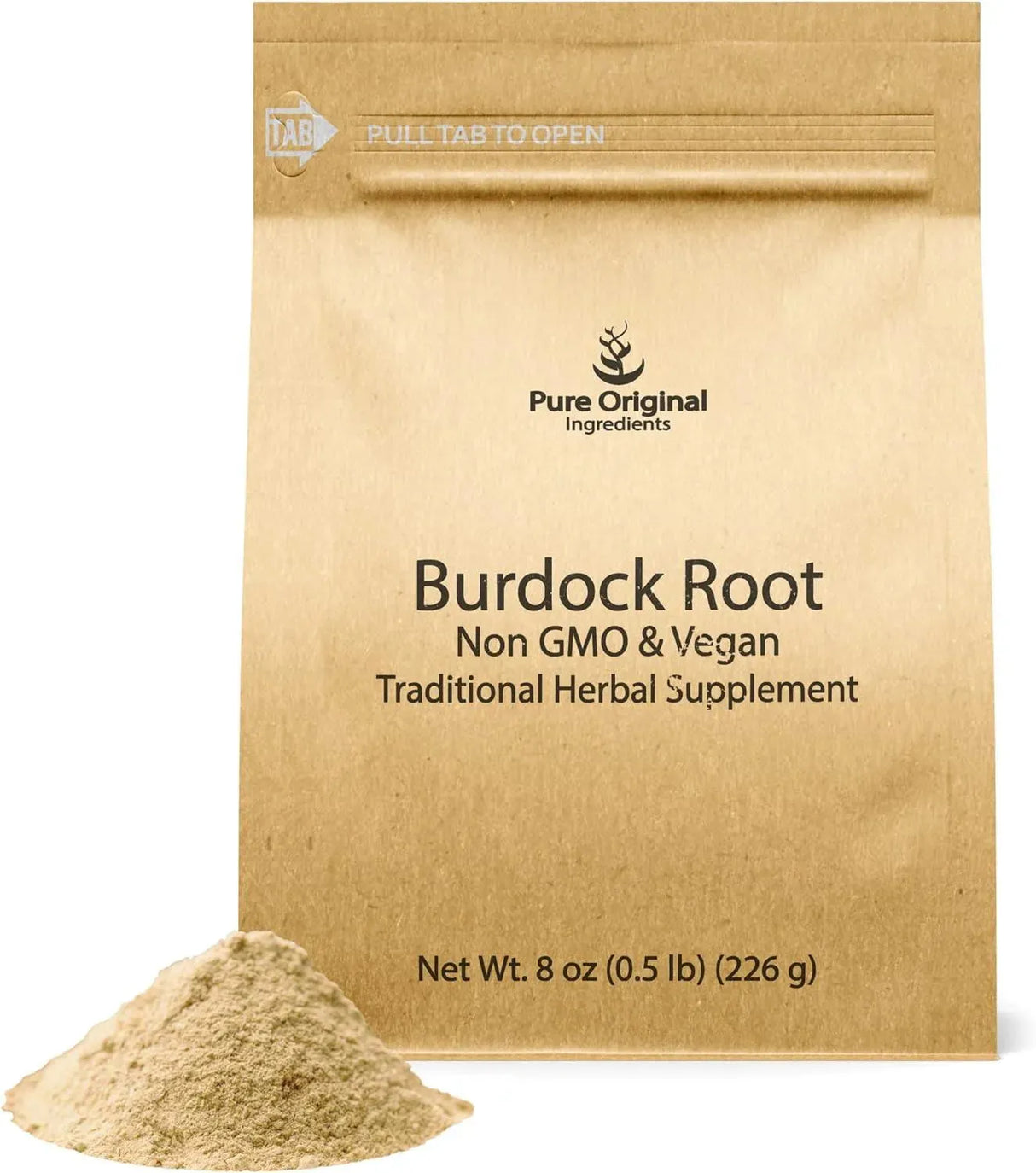 PURE ORIGINAL INGREDIENTS - Pure Original Ingredients Burdock Root Extract 226Gr. - The Red Vitamin MX - Suplementos Alimenticios - {{ shop.shopifyCountryName }}