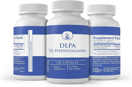 PURE ORIGINAL INGREDIENTS - Pure Original Ingredients DLPA DL-Phenylalanine 100 Capsulas - The Red Vitamin MX - Suplementos Alimenticios - {{ shop.shopifyCountryName }}