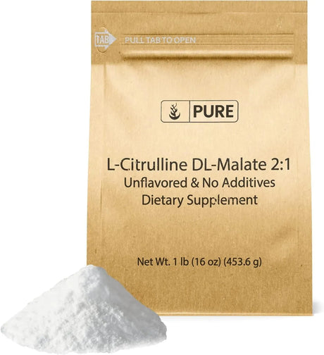 PURE ORIGINAL INGREDIENTS - Pure Original Ingredients L-Citrulline DL-Malate Powder 1Lb. - The Red Vitamin MX - Suplementos Alimenticios - {{ shop.shopifyCountryName }}