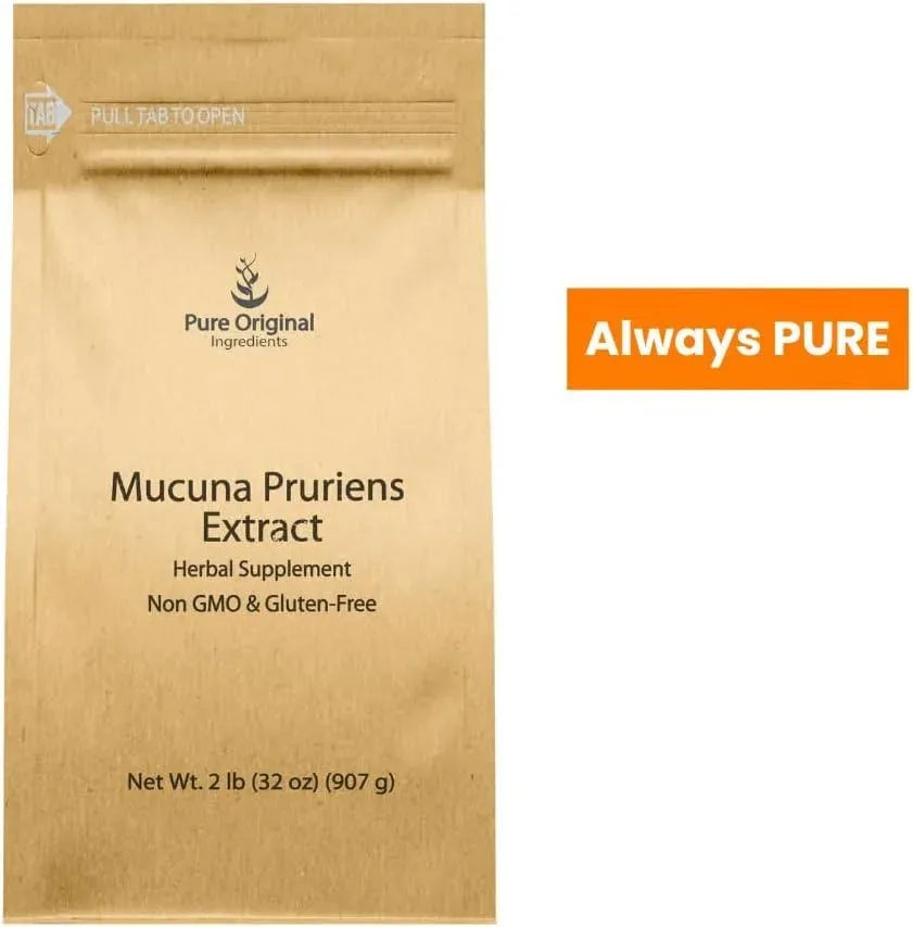 PURE ORIGINAL INGREDIENTS - Pure Original Ingredients Mucuna Pruriens Powder 907Gr. - The Red Vitamin MX - Suplementos Alimenticios - {{ shop.shopifyCountryName }}