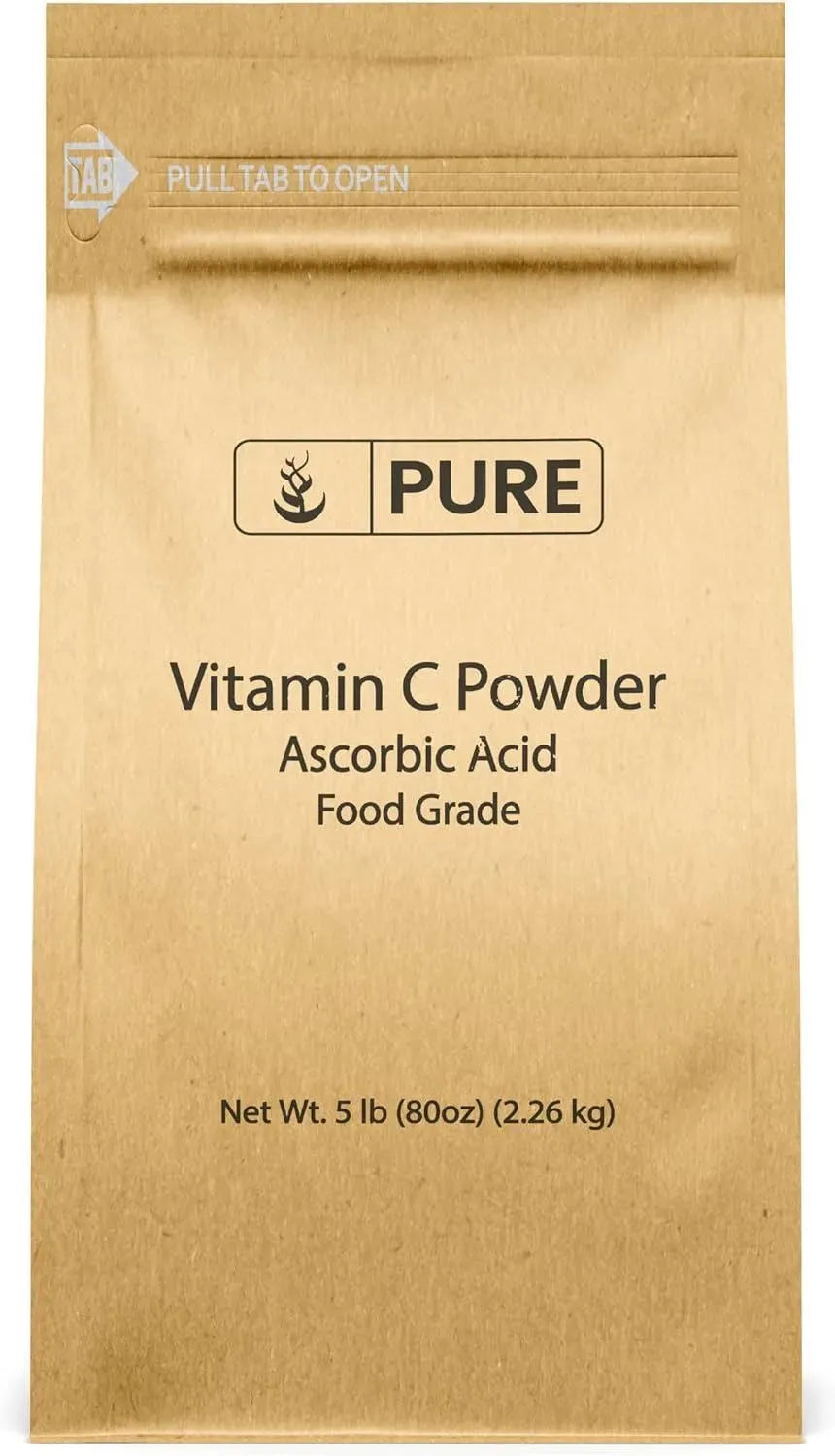 PURE ORIGINAL INGREDIENTS - Pure Original Ingredients Vitamin C Powder 2.26 Kg. - The Red Vitamin MX - Suplementos Alimenticios - {{ shop.shopifyCountryName }}