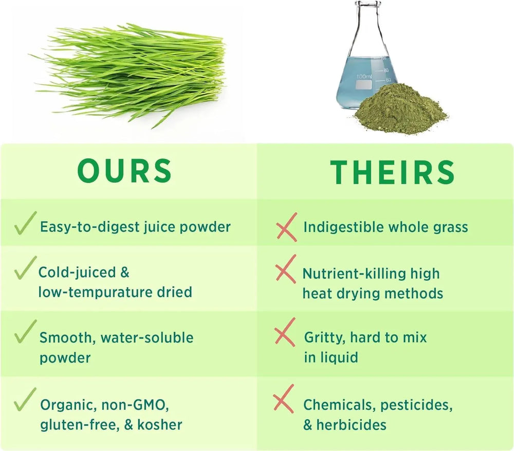 PURE SYNERGY - PURE SYNERGY Organic Barley Grass Juice Powder 150Gr. - The Red Vitamin MX - Suplementos Alimenticios - {{ shop.shopifyCountryName }}