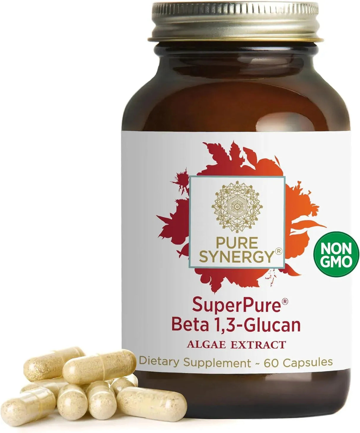 PURE SYNERGY - Pure Synergy SuperPure Beta 1,3-Glucan Extract 60 Capsulas - The Red Vitamin MX - Suplementos Alimenticios - {{ shop.shopifyCountryName }}