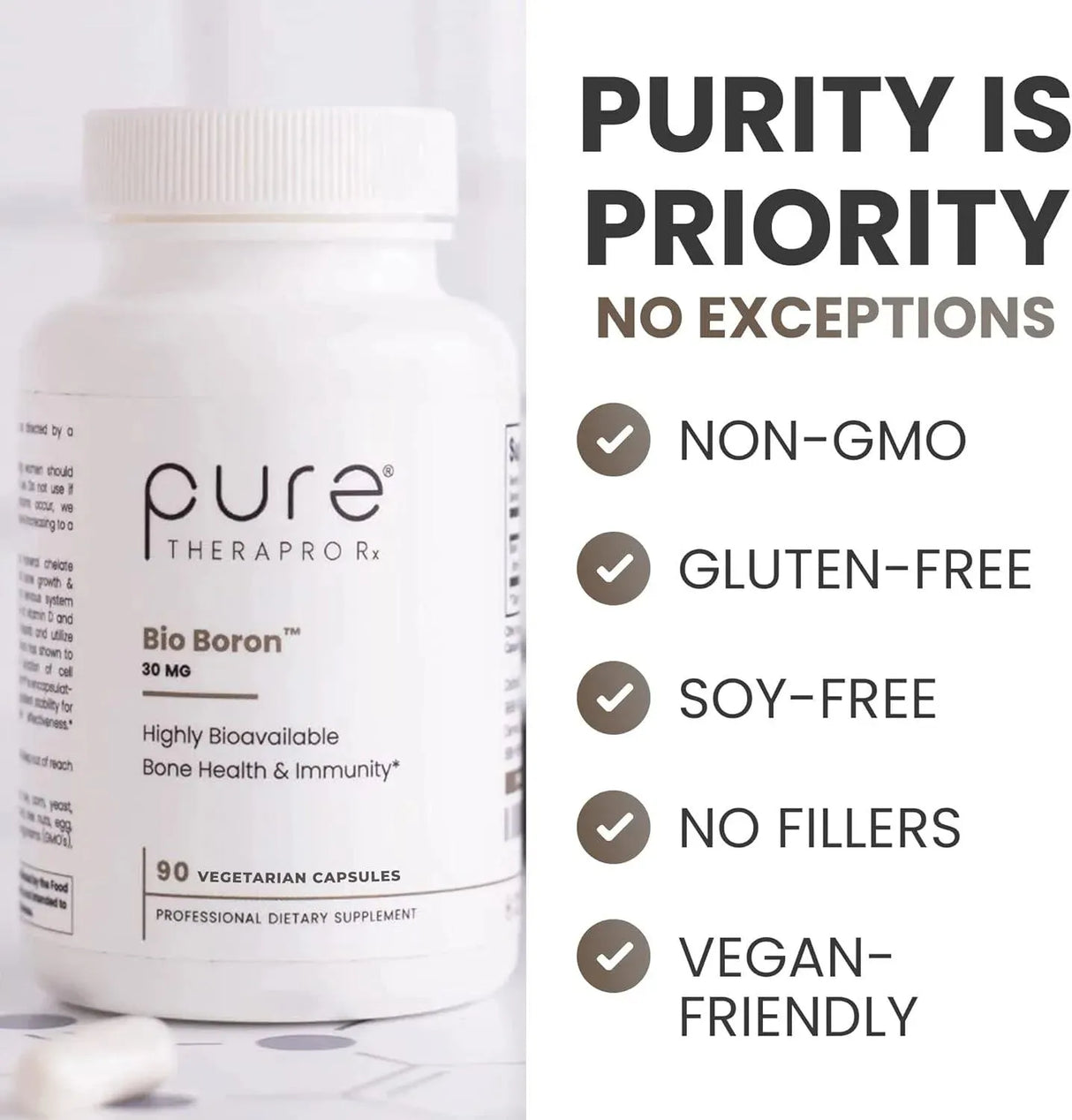 PURE THERAPRO RX - Pure TheraPro Rx Bio Boron 30Mg. 90 Capsulas - The Red Vitamin MX - Suplementos Alimenticios - {{ shop.shopifyCountryName }}