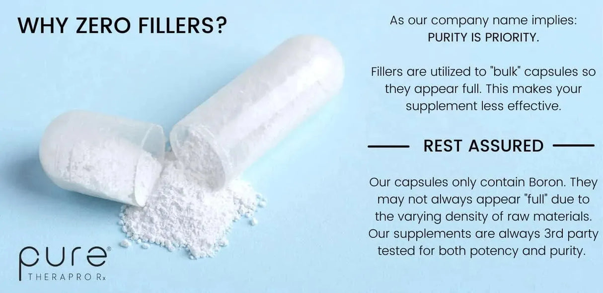 PURE THERAPRO RX - Pure TheraPro Rx Bio Boron 5 Mg. 180 Capsulas - The Red Vitamin MX - Suplementos Alimenticios - {{ shop.shopifyCountryName }}