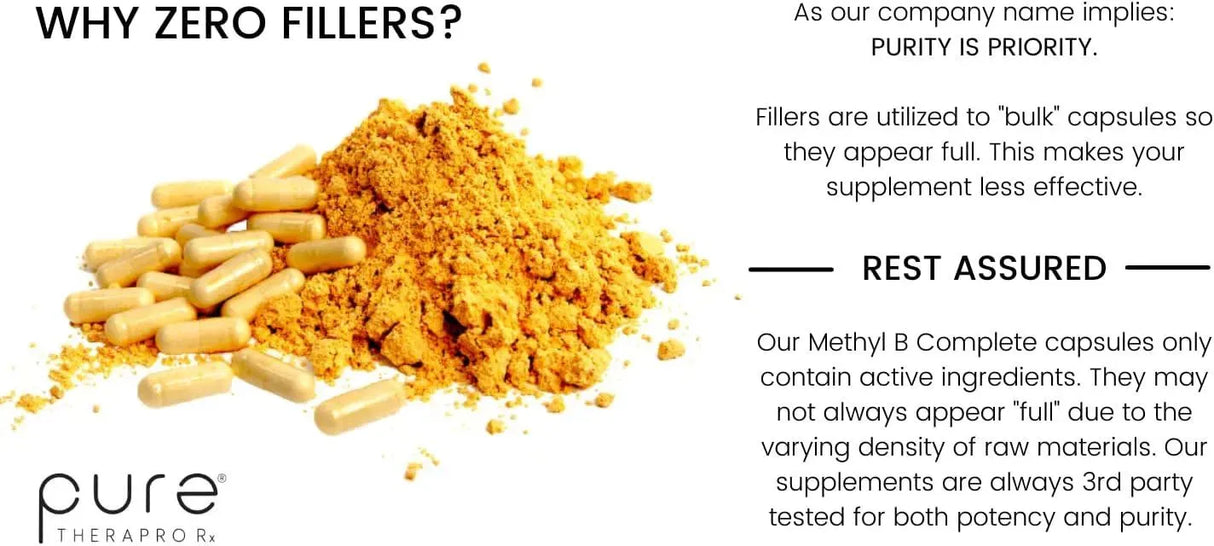 PURE THERAPRO RX - Pure Therapro Rx Methyl B Complete 120 Capsulas - The Red Vitamin MX - Suplementos Alimenticios - {{ shop.shopifyCountryName }}