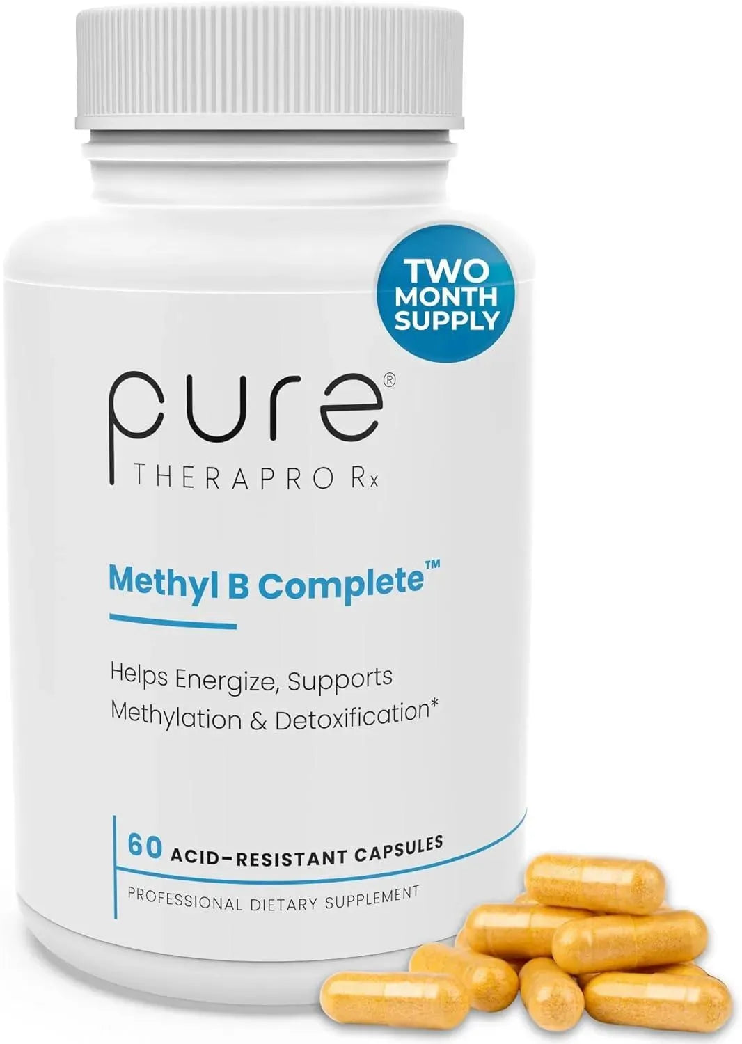 PURE THERAPRO RX - Pure Therapro Rx Methyl B Complete 60 Capsulas - The Red Vitamin MX - Suplementos Alimenticios - {{ shop.shopifyCountryName }}