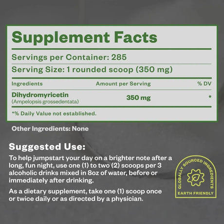 PURISURE - Purisure Dihydromyricetin Powder 100Gr. - The Red Vitamin MX - Suplementos Alimenticios - {{ shop.shopifyCountryName }}