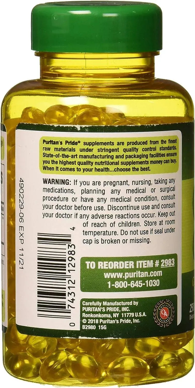 PURITAN'S PRIDE - Puritan's Pride Garlic Oil 5000Mg. 250 Capsulas Blandas - The Red Vitamin MX - Suplementos Alimenticios - {{ shop.shopifyCountryName }}