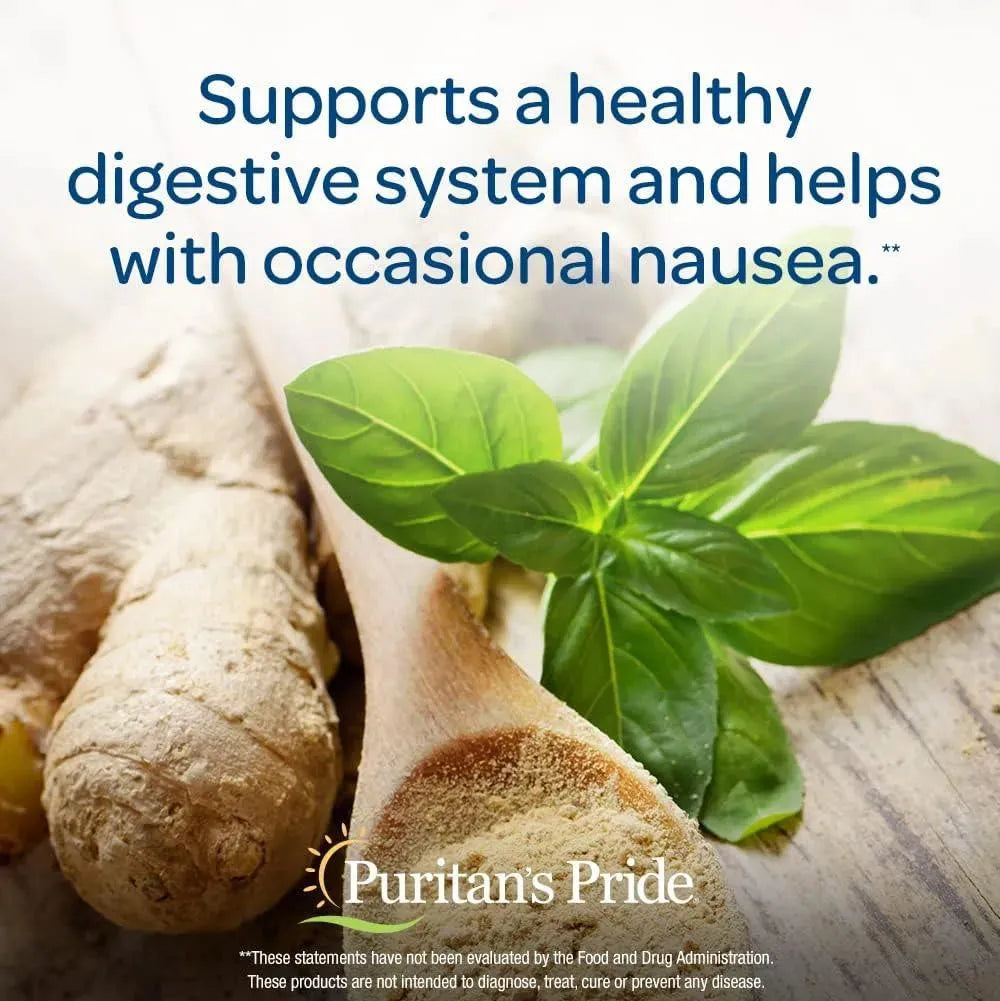 PURITAN'S PRIDE - Puritan's Pride Ginger Root 500Mg. 200 Capsulas - The Red Vitamin MX - Suplementos Alimenticios - {{ shop.shopifyCountryName }}
