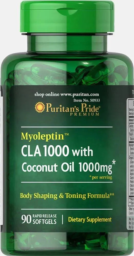 PURITAN'S PRIDE - Puritan's Pride Myoleptin CLA 1000Mg. 90 Capsulas Blandas - The Red Vitamin MX - Suplementos Alimenticios - {{ shop.shopifyCountryName }}