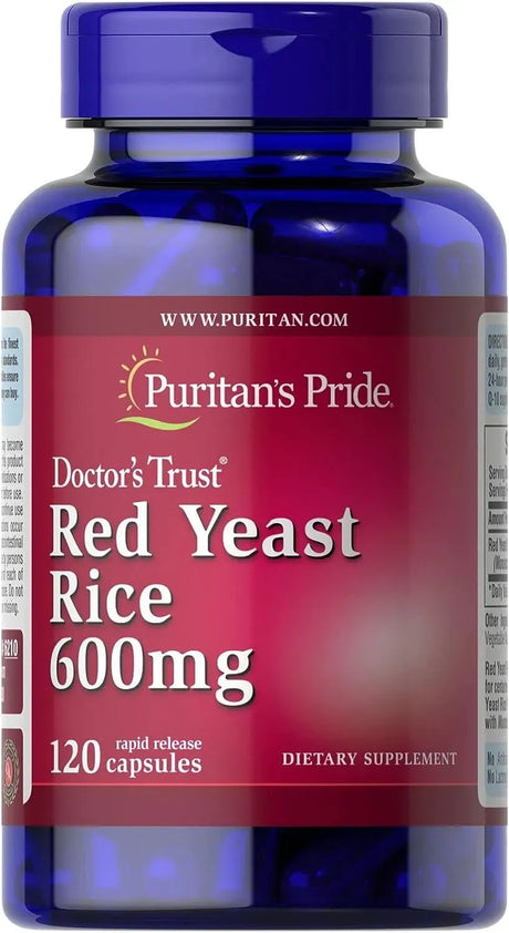 PURITAN'S PRIDE - Puritan's Pride Red Yeast Rice 600Mg. 120 Capsulas - The Red Vitamin MX - Suplementos Alimenticios - {{ shop.shopifyCountryName }}