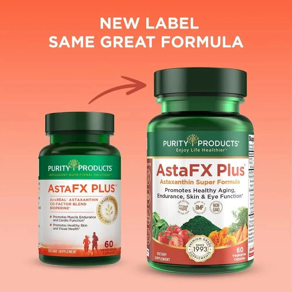 PURITY PRODUCTS - Purity Products AstaFX Plus Astaxanthin 60 Capsulas - The Red Vitamin MX - Suplementos Alimenticios - {{ shop.shopifyCountryName }}