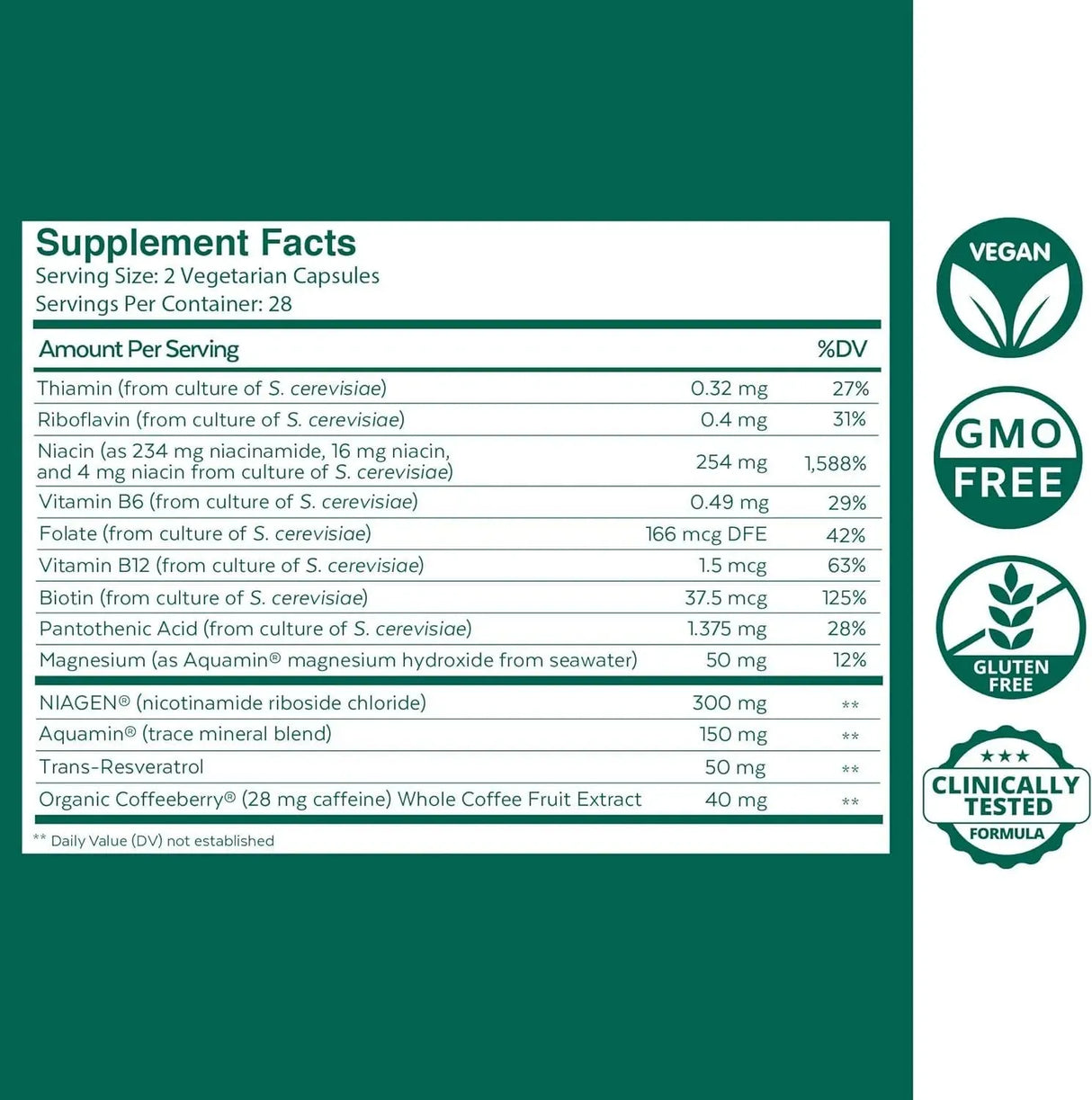 QUALIA - Qualia NAD+ 56 Capsulas - The Red Vitamin MX - Suplementos Alimenticios - {{ shop.shopifyCountryName }}