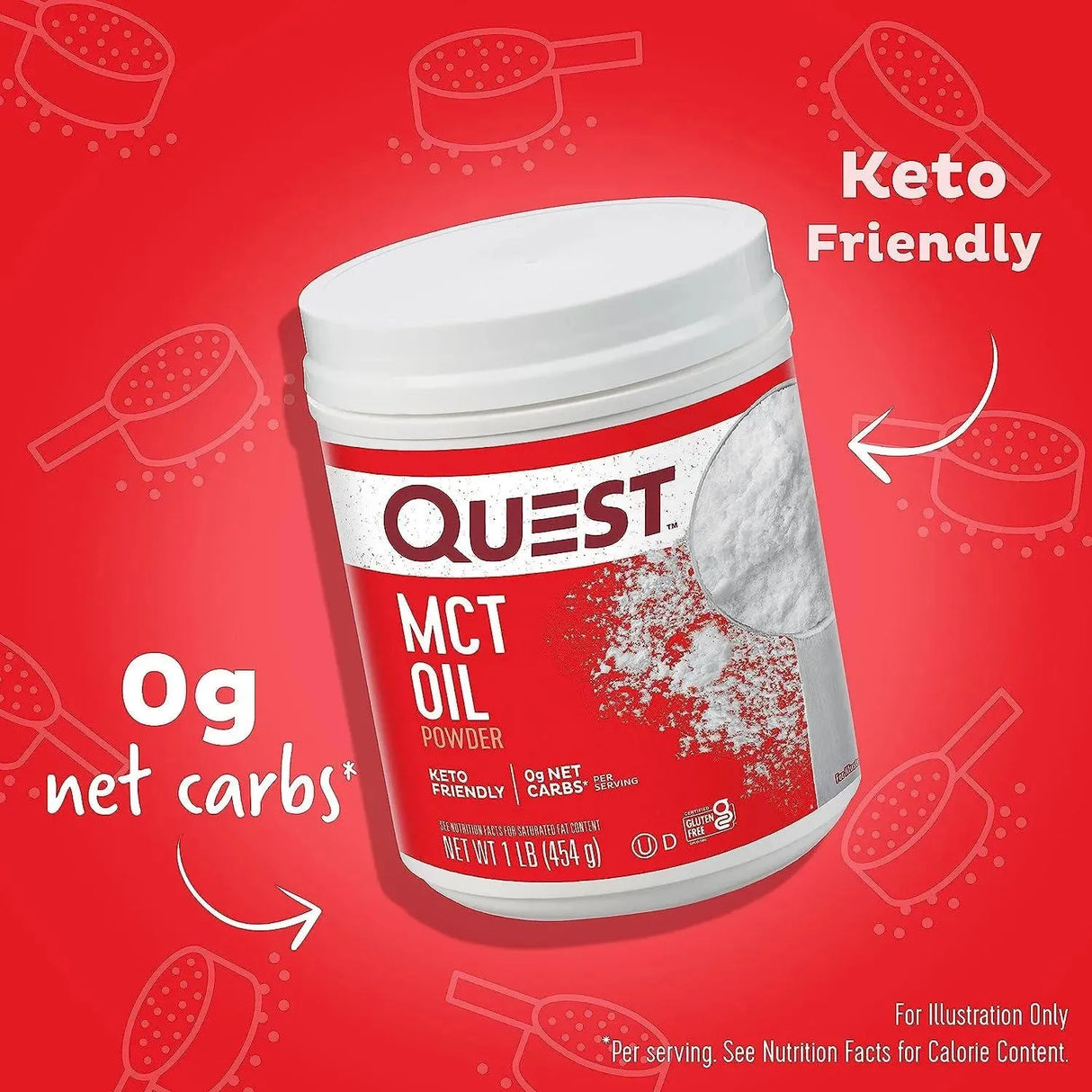 QUEST NUTRITION - Quest Nutrition MCT Powder Oil 454Gr. - The Red Vitamin MX - Suplementos Alimenticios - {{ shop.shopifyCountryName }}