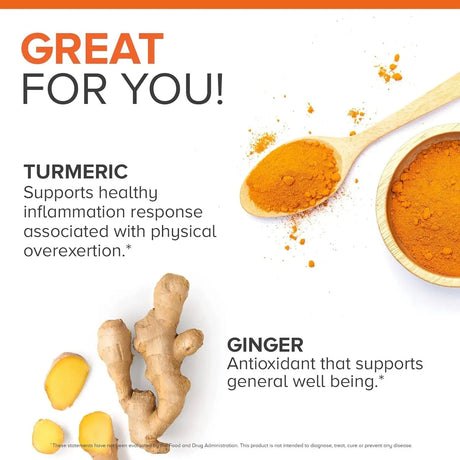 QUNOL - Qunol Turmeric Curcumin with Black Pepper & Ginger 105 Capsulas - The Red Vitamin MX - Suplementos Alimenticios - {{ shop.shopifyCountryName }}